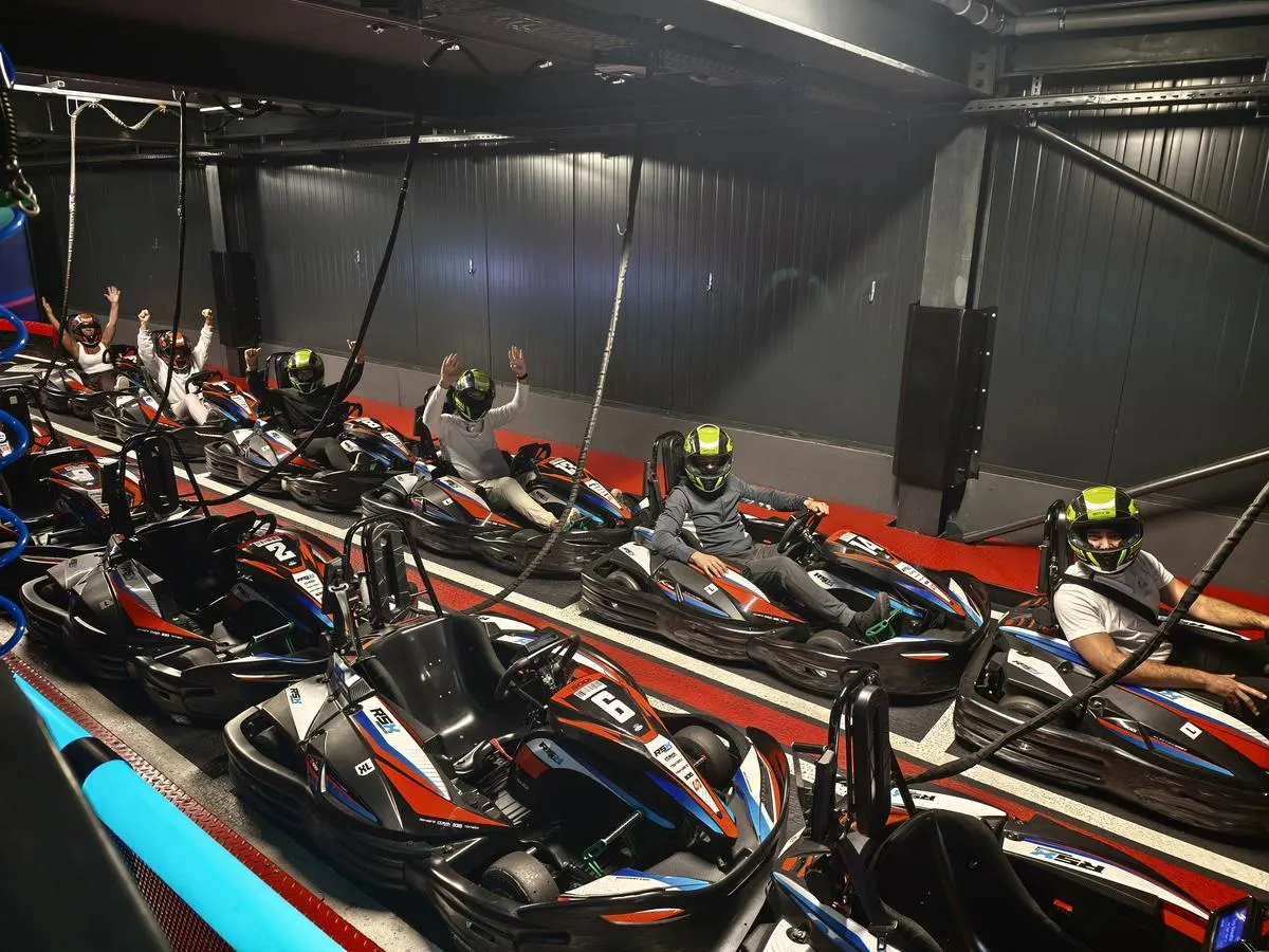 Tim spreman za karting trku